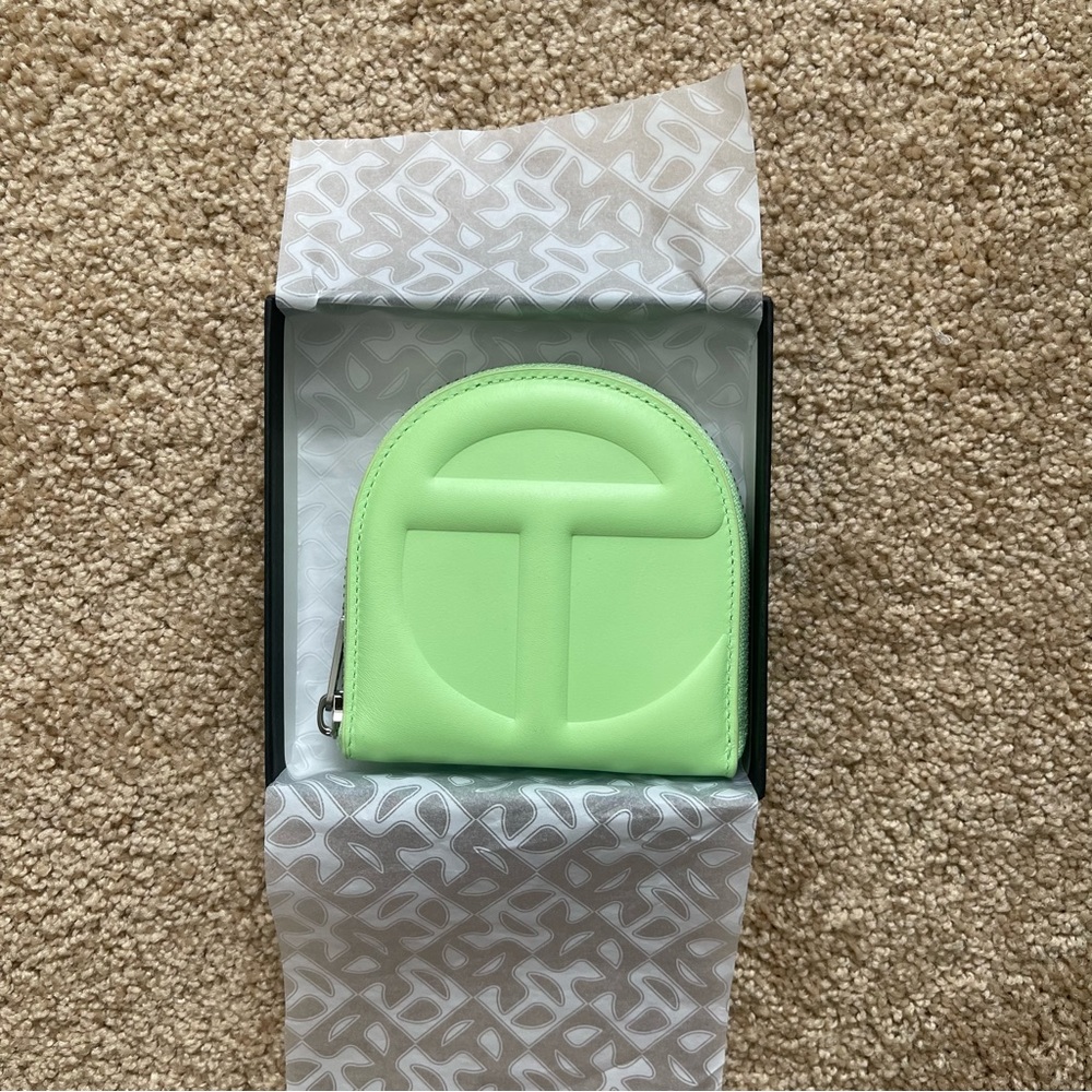 Telfar double mint wallet